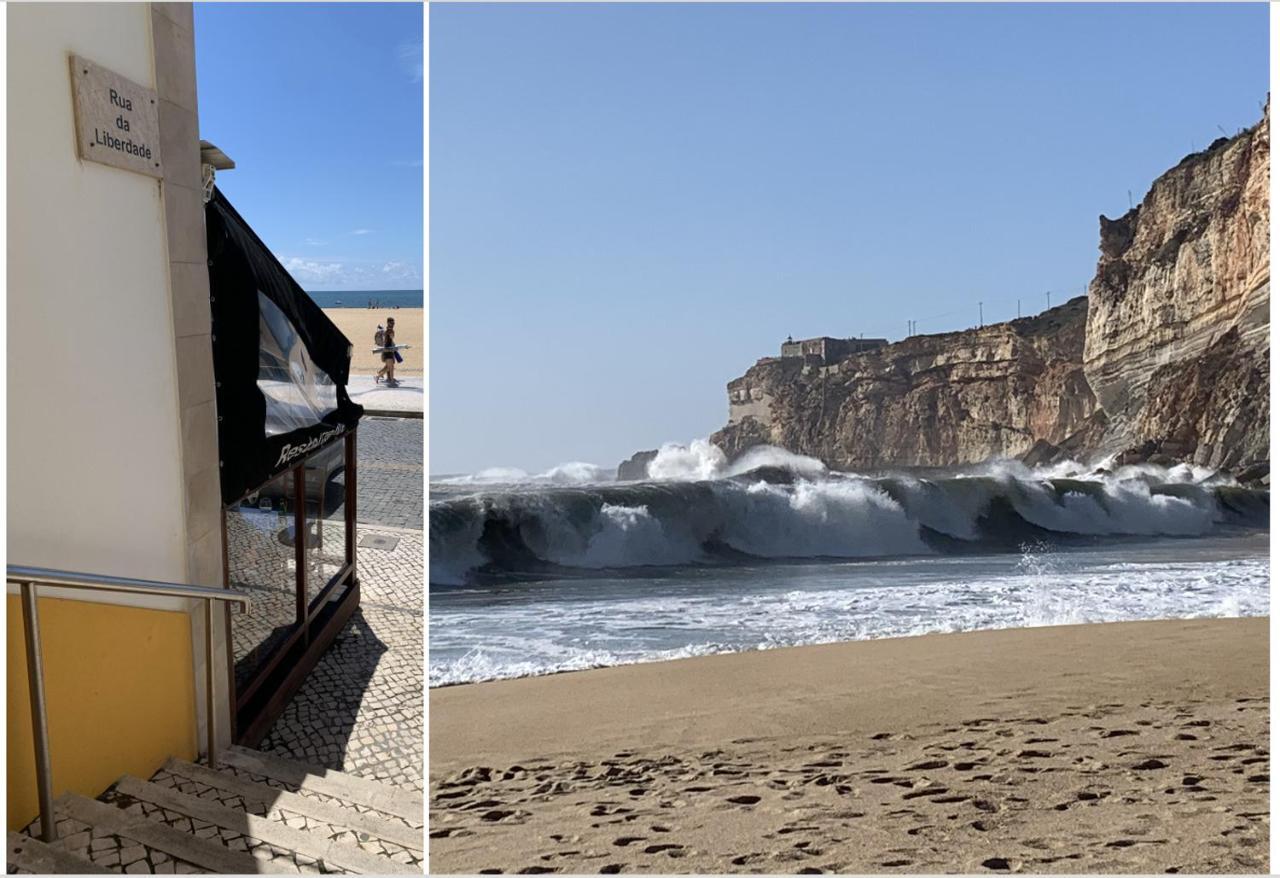 Casa Na Onda Liberdade Appartement Nazaré Buitenkant foto