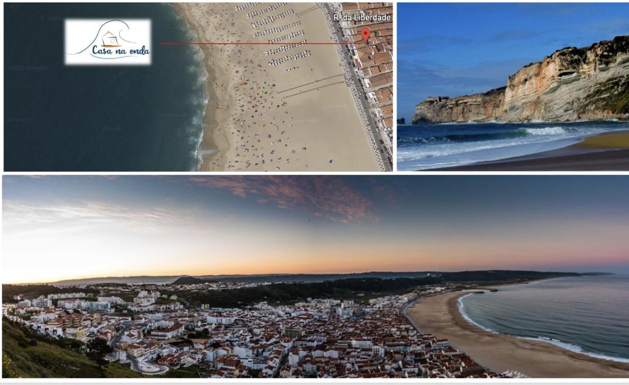 Casa Na Onda Liberdade Appartement Nazaré Buitenkant foto
